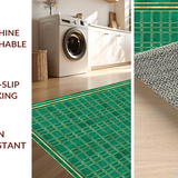 Bold Dark Gray Geometric Flair(Green)