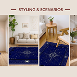 Elegant Shaggy Visual Appeal(Blue)