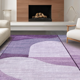 Ultra Soft Area Rug, Non Slip, Stain Resistant, Washable Area Rugs for Living Room, Bedroom, Cute Room Decor Bow Rug Lavender Uno Reverse Aesthetic Area Carpet(Purple)