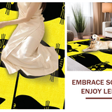 Eclectic Cat Centric Decorative(Yellow)