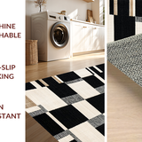 Artistic Black and Beige Symmetry(Black)