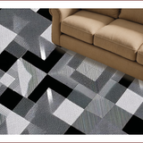 Chic Abstract Monochrome Composition(Black)