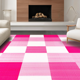 Delicate Fuzzy Shag Patterned Delight(Pink)