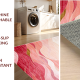 Modern Distressed Sunset Motif(Beige)