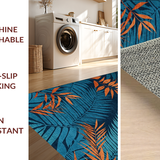 Lively Vintage Floral Composition(Blue)