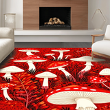 Eclectic Cozy Mushroom Design(Red)