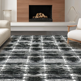 Elegant Minimalist Zebra Motif(Black)