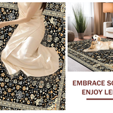 Classic Gold Accented Geometric(Black)