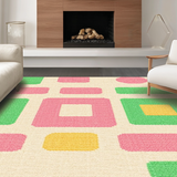 Fun Engaging Lattice Design Theme(Beige)