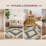 Chic Minimalist Black and White(Beige)