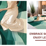 Chic Textured Geometric Form(Green)