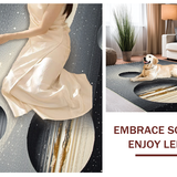 Celestial Earth Moon Motif(Gray)