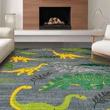 Colorful Dino Landscape Arrangement(Gray)