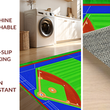 Bold Striking Baseball Graphic Design(Blue)