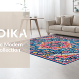 Chic Transitional Tiled Aesthetic(Blue)