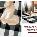 Contemporary Cozy Plaid Aesthetic(Black)