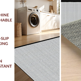 Contemporary Absorbent Humor Focused Mat(Gray)