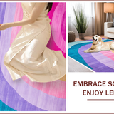 Whimsical Pastel Tie Dye Fantasy(Purple)