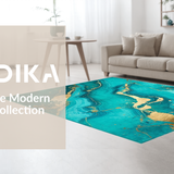 Elegant Turquoise Marble Aesthetic(Blue)