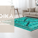 Elegant Abstract Geometric Composition(Blue)