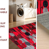 Trendy Abstract Circular Visuals(Red)