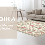 Elegant Herbaceous Patterned(Ivory)