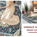 Luxe Denim Infused Rustic Charm(Blue)
