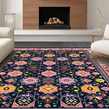 Whimsical Modern Tiled Composition(Blue)