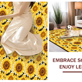 Bold Artistic Floral Composition(Yellow)