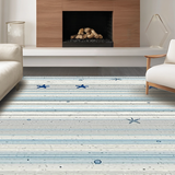 Chic Oceanic Motif Accent(Blue)