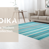 Chic Modern Geometric Blend(Blue)