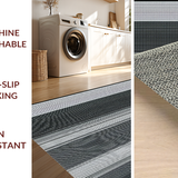 Elegant Contemporary Striped Design(Black)