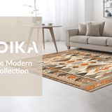 Contemporary Diamond Geometric Arrangement(Beige)