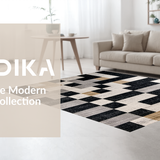 Contemporary Neutral Tiled Arrangement(Gray)