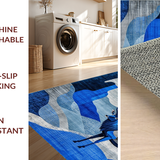 Artistic Contemporary Wildlife Theme(Blue)