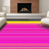Ultra Soft Area Rug, Non Slip, Stain Resistant, Washable Area Rugs for Living Room, Bedroom, Luxurious Multicolor Spiral Design(Yellow)