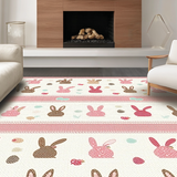 Artistic Bunny Graphic with Tones(Pink)