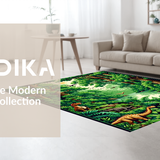 Colorful Forest Adventure Illustration(Green)