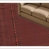 Ultra Soft Area Rug, Non Slip, Stain Resistant, Washable Area Rugs for Living Room, Bedroom, Rustic Gingerbread Braided Farmhouse Entryway Rug(Beige)