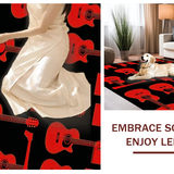 Eclectic Abstract Musical Design Elements(Red)