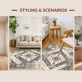 Distressed Rustic Geometric Flair(Gray)
