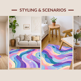 Vibrant Cozy Kawaii Wonderland(Purple)