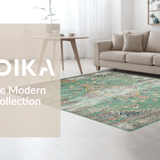 Elegant Sage Geometric Design(Green)