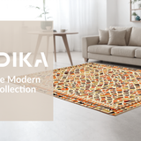 Cozy Rustic Diamond Motif(Beige)