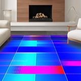 Elegant Colorful Swirl Motif(Blue)