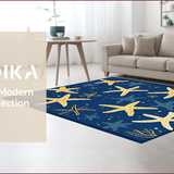 Nautical Blue Tones with Marine Flair(Blue)