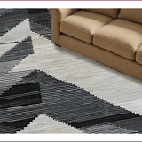 Rustic Contemporary Checkerboard Style(Black)