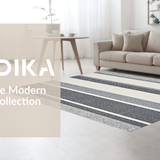 Minimalist Wide Stripe Coastal Theme(Gray)