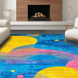 Chic Color Blocked Composition(Blue)
