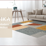 Ultra Soft Area Rug, Non Slip, Stain Resistant, Washable Area Rugs for Living Room, Bedroom, Modern Thin Area Rug for Dining Table Decor(Gray)